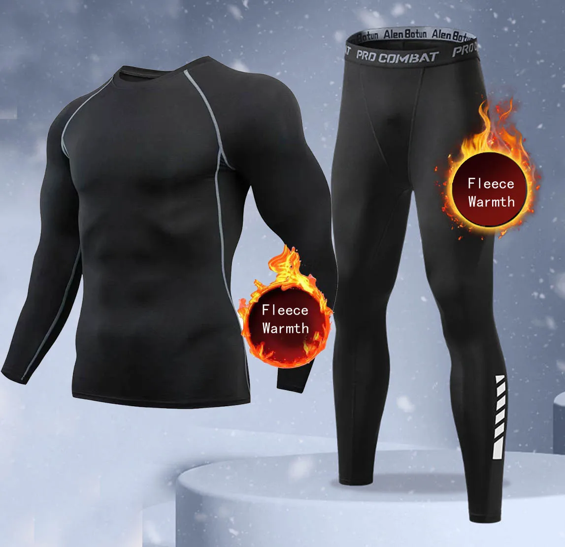 Thermal Long John - Nuevo conjunto de ropa interior térmica
