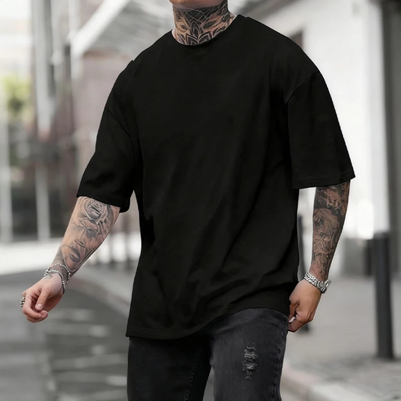 Camiseta Negra de Manga Corta  - Undershirt Crew Neck reseña y precio