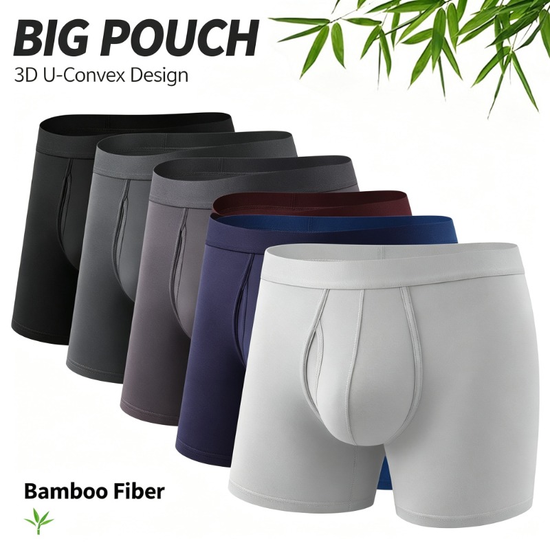 Calzoncillos bóxer de fibra de - Bamboo Fiber Trunk reseña y precio