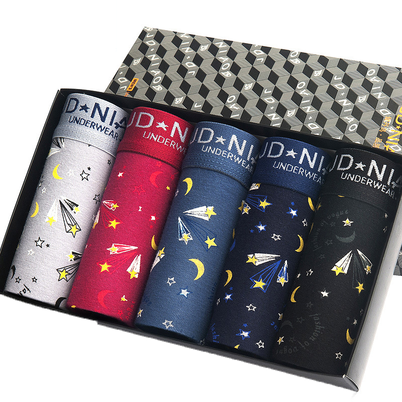 5 unids/lote de ropa interior  - Multi Pack Underwear reseña y precio